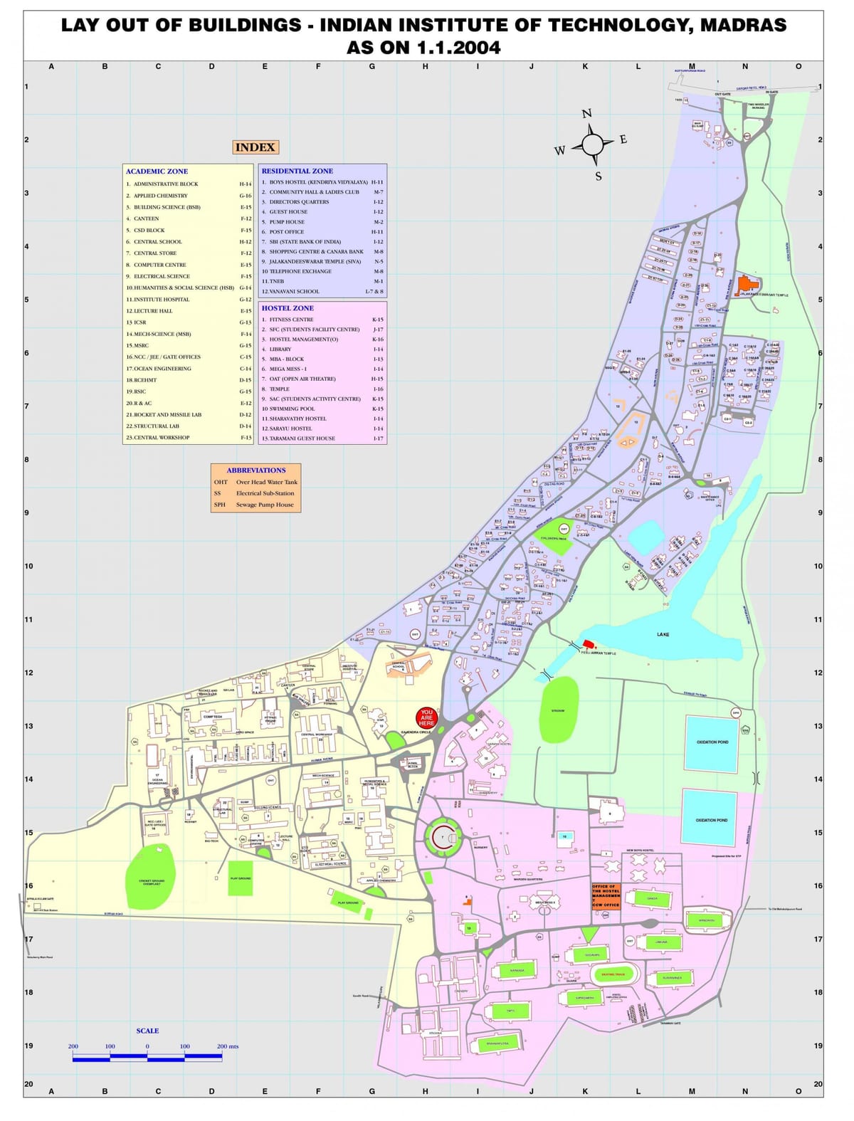 iit Chennai térkép