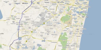 Útvonal térkép Chennai