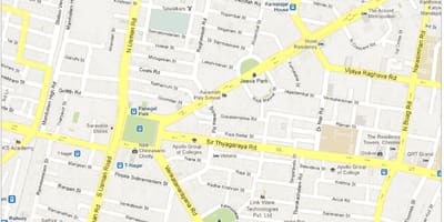 Térkép Chennai t Nagar