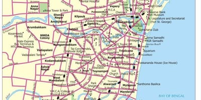 Térkép Chennai